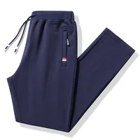 Men Fitness Sportswear Autumn Pants Tracksuit Elastic Waist Sweatpants Cotton Trousers Loose Gyms Jogger Track Pants Mens M- 8XL 1