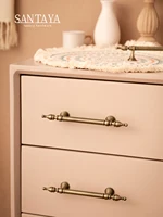 Santaya Poignée en laiton antique de style islamique pour porte de meuble, poignée de porte d'armoire en bronze brossé, bouton d'armoire de cuisine, accessoires de quincaillerie 6