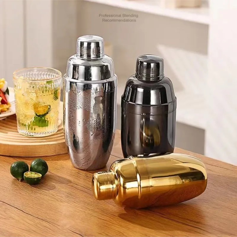 Shaker per Cocktail con motivo a diamante in acciaio inossidabile Shaker per Bar
