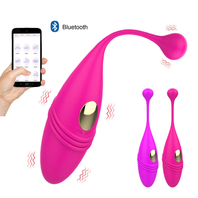 Silicone Vagina Egg Vibrator App Wireless Remote Wearable Panties