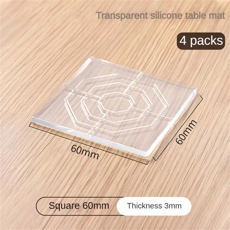 Square 60mm 4pcs