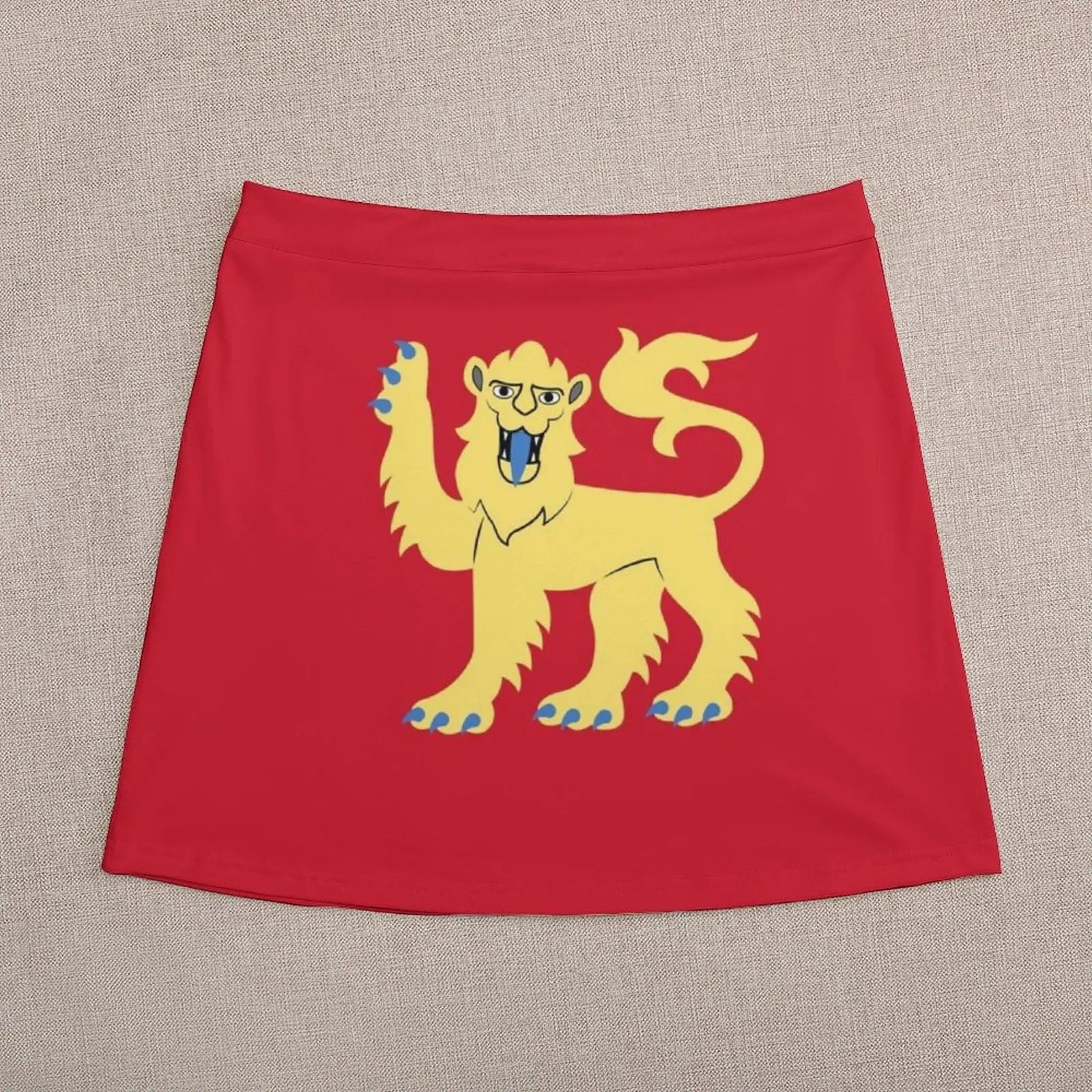Aquitaine Heraldry Mini Skirt japanese style Women's dress women's stylish skirts Clothing female