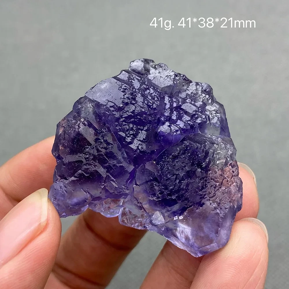 Tanzanite Blue Fluorite Mineral Specimen Cluster Stones Crystals