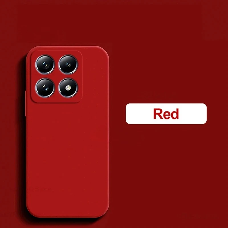 Premium Liquid Silicone Shockproof Phone Case - Lightweight Soft TPU Protective Back Cover