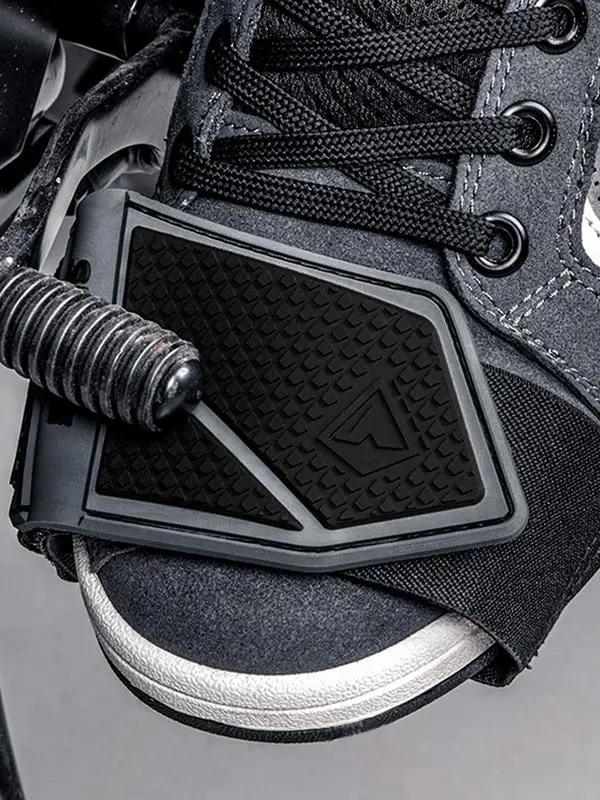 Motorcycle Shift Pad Motorcycle Shift Pedal Cover Motorcycle Shoe Shift Pad Gear Cover Motorbike Rubber Gear Protector Cover Non-slip Scratch-resistant with Elastic Strap