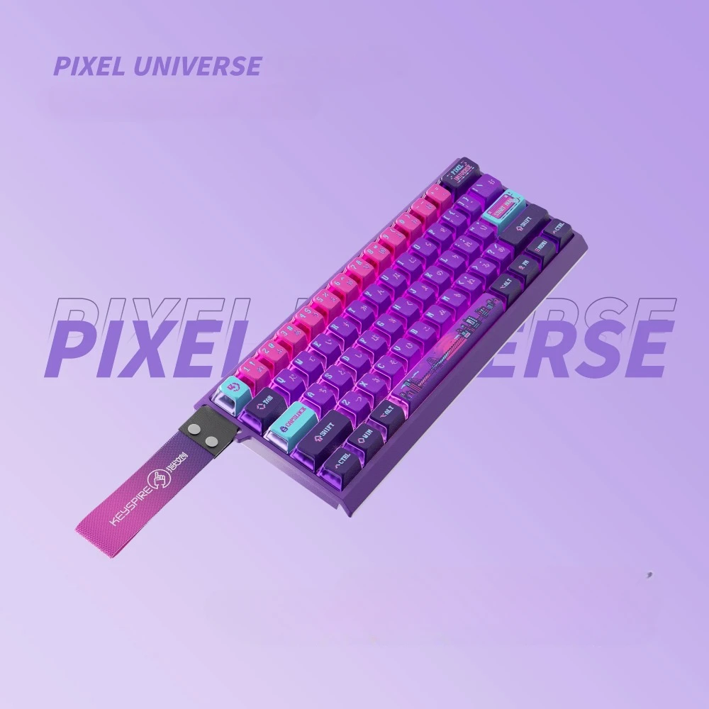 Pixel Universeキーボードキャップ,カスタム半透明キーボードキャップ