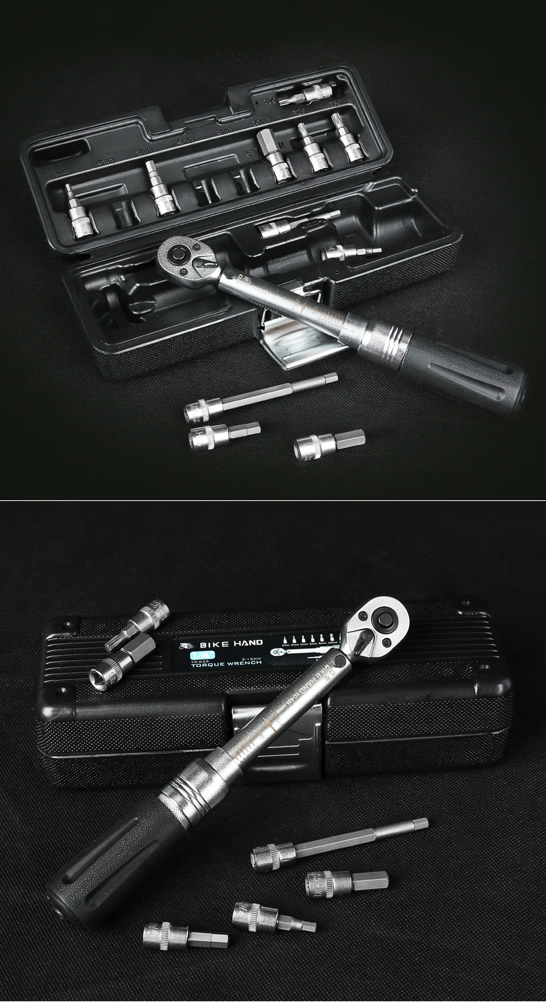 BIKE HAND トルクレンチセット YC-617-2S YC-617-2S トルクレンチ BIKEHAND 差込角1/4inch - 【通販