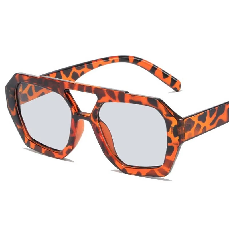 Square Vintage Sunglasses Woman Brand Designer Mirror Sun Glasses Female Fashion Outdoors Travel Shades Mirror Oculos De Sol