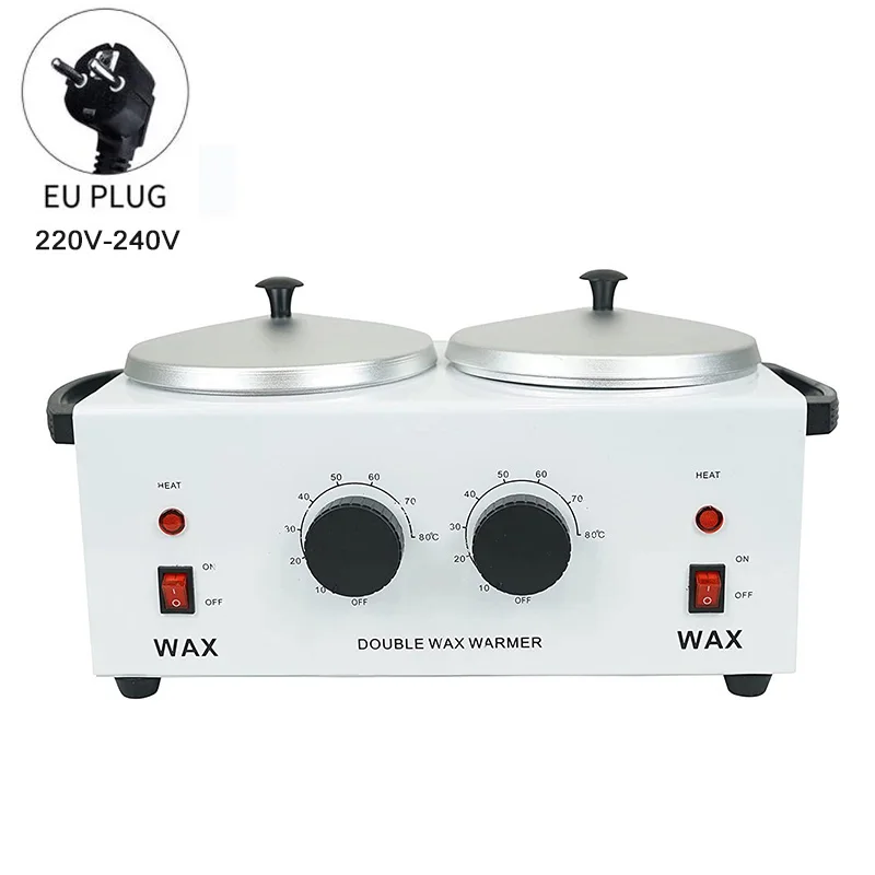 وعاء مزدوج سخان الشمع المهنية آلة إزالة الشعر البا...