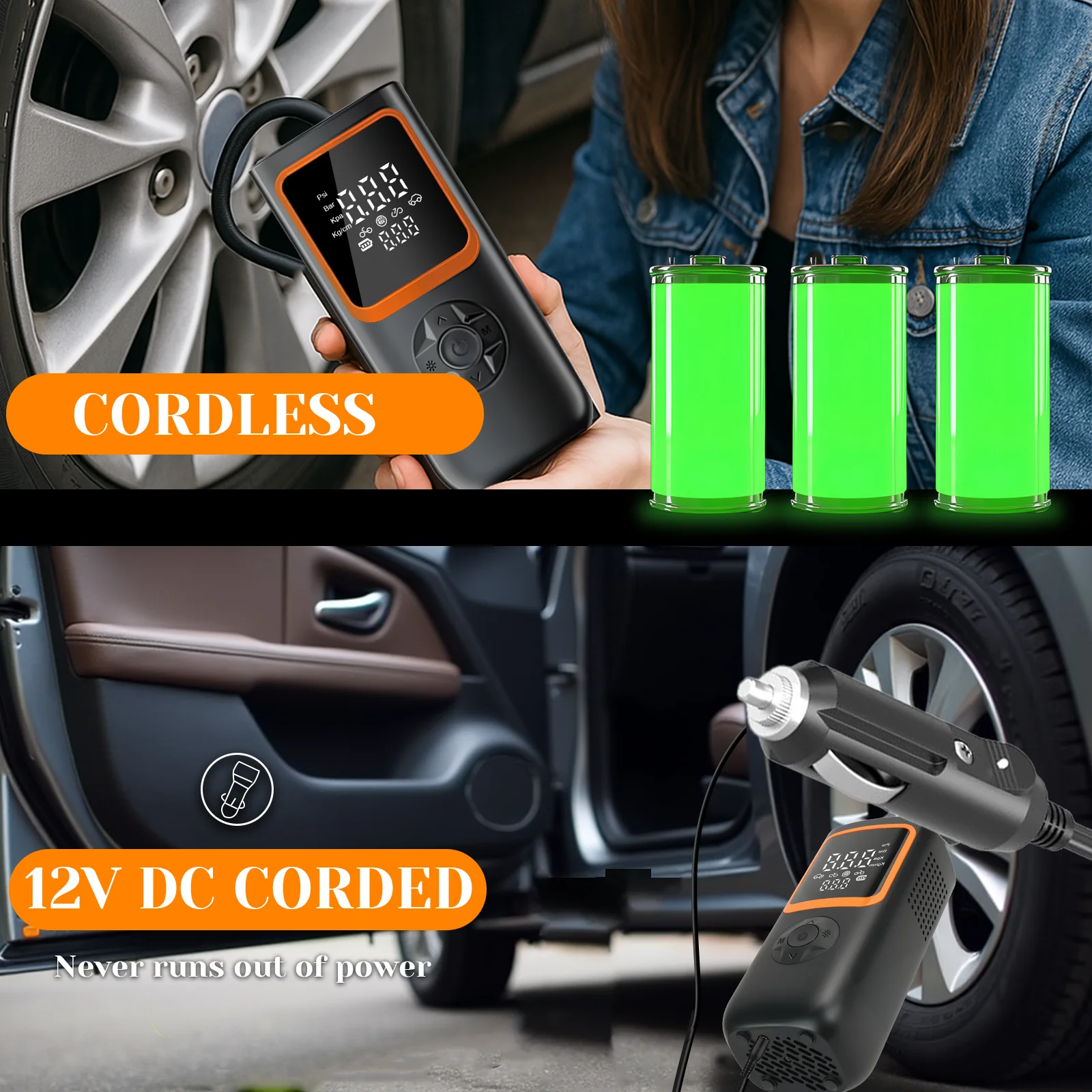 ���� �ڵ��� Ÿ�̾� ��â��, ���� ���� 6000mAh, �ڵ� ���� ���, ���� �� ������ ���� �޴�� ���� �����