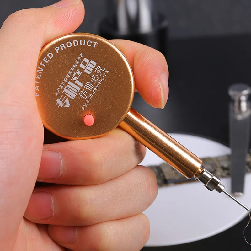 MECHANIC Spot Welding 0.01mm Fly Line Jump Wire Pen For Phone Motherboard PCB BGA Chip Fingerprint Welding Soldering Repair