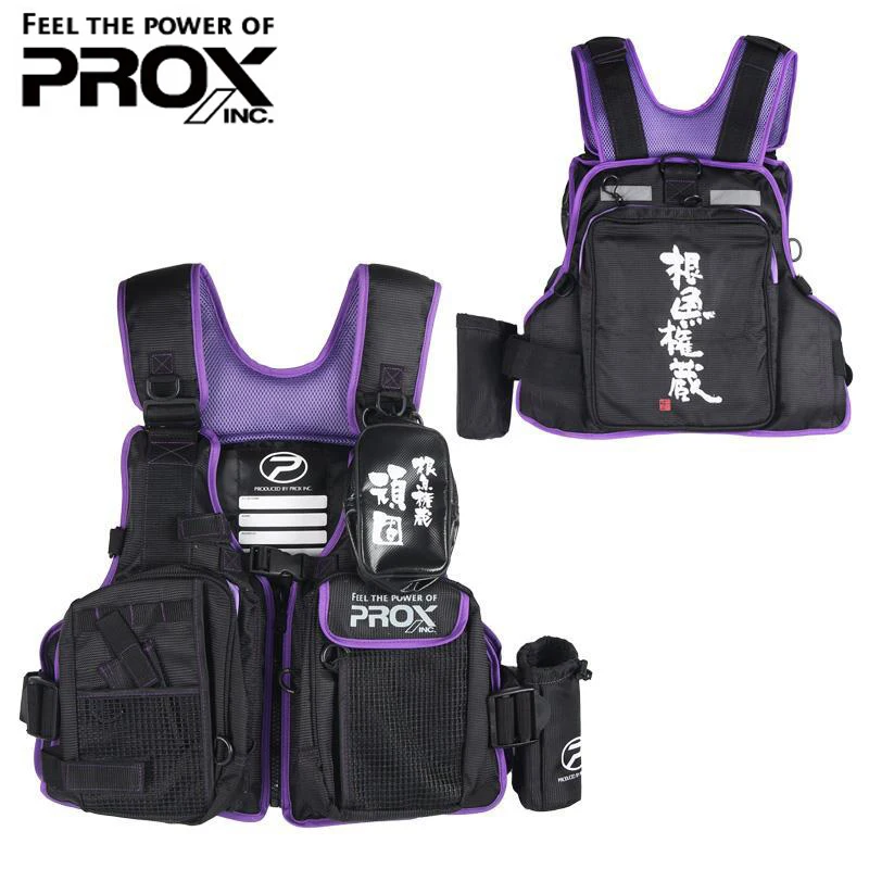 Original PROX Fishing Vest Multifunctional Fishing Clothes Fly