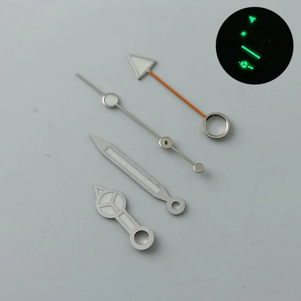Blue Green Luminous NH34 GMT Watch Hands NH34 NH35 Automatic Movement watch accessories Watch Parts Wristwatches watch accessories