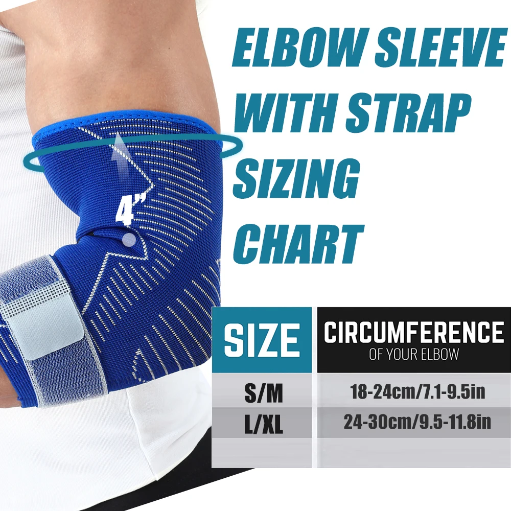elbow brace size S-M L-XL