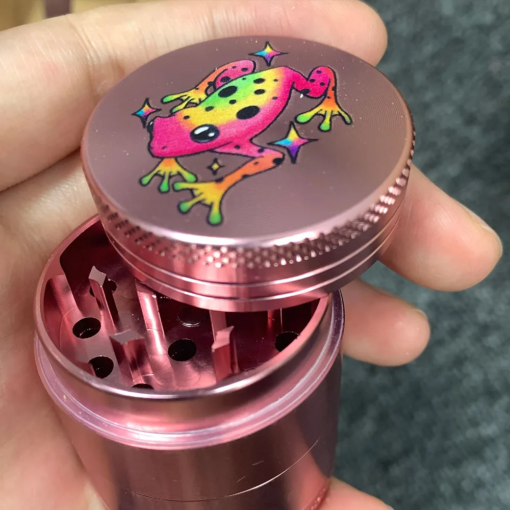 かわいいカエルの形をした4層アルミニウム製の加湿器 タバコ用アクセサリー ピンク色 禁煙用 40mm Aliexpress