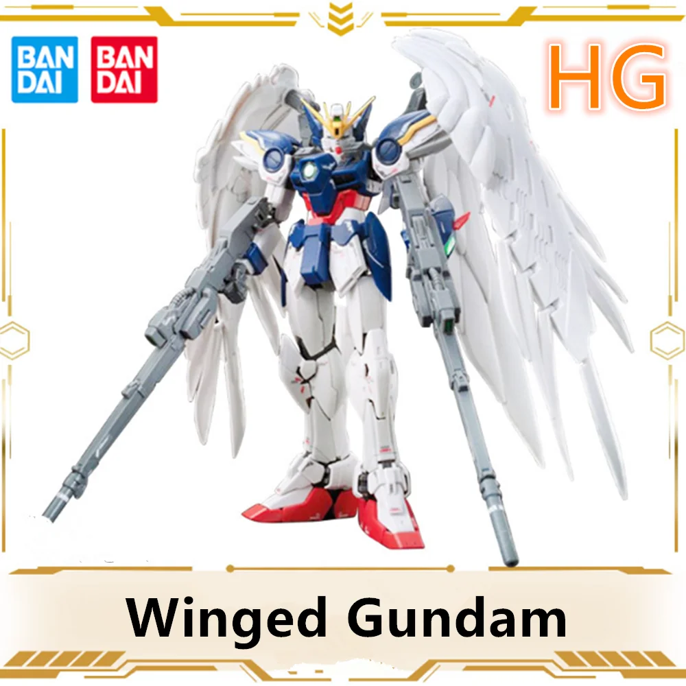 Bandai Gundam Hg 1/144 Flying Wing Zero Hell Reaper Self-Assembly Model Hand Gundam Anime Toys Figure Gift