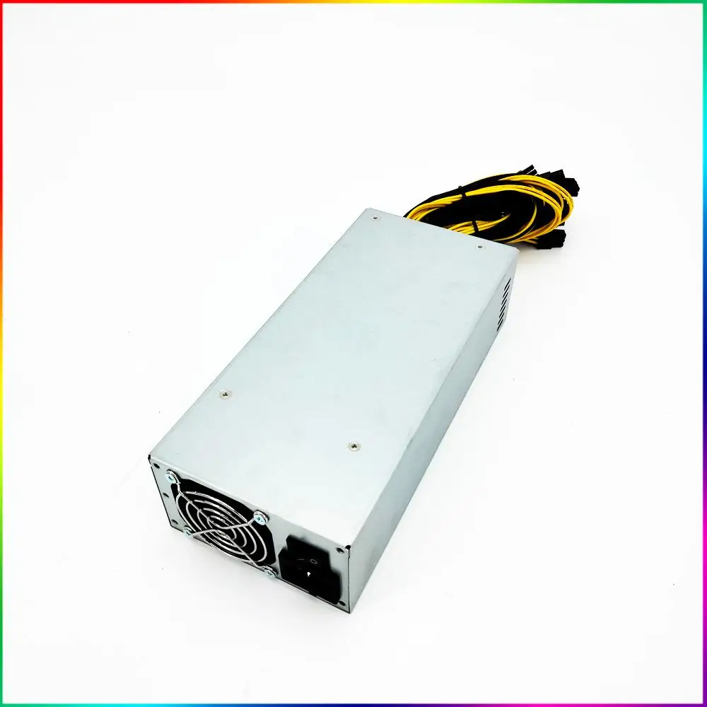 

Сервер электропитания для майнинга 2000 Вт GPU PSU для 10x6PIN 2U 180 ~ 240 В