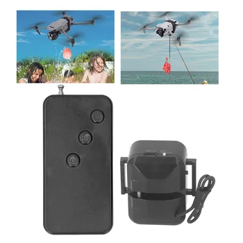 Drone RC Airdropper con Ricarica USB Sicura, Portata Remota 500m, Leggero, Batteria 300mAh, Dispositivo di Trasporto in ABS per Matrimoni