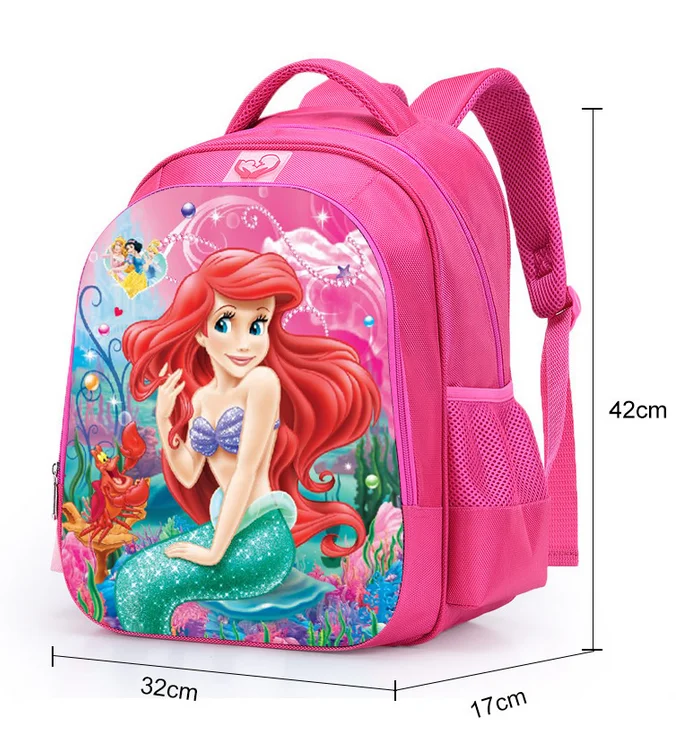16 Inch Lovely Cartoon Cat Princess School Bags For Girls Children Kids Backpack Schoolbag Mochila Infantil 2