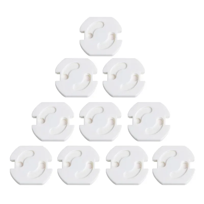 Kids Child Safety Guard Protection Anti Electric Shock Plugs Protector Rotate Cover EU Power Socket Electrical Outlet Baby 10pcs socket covers