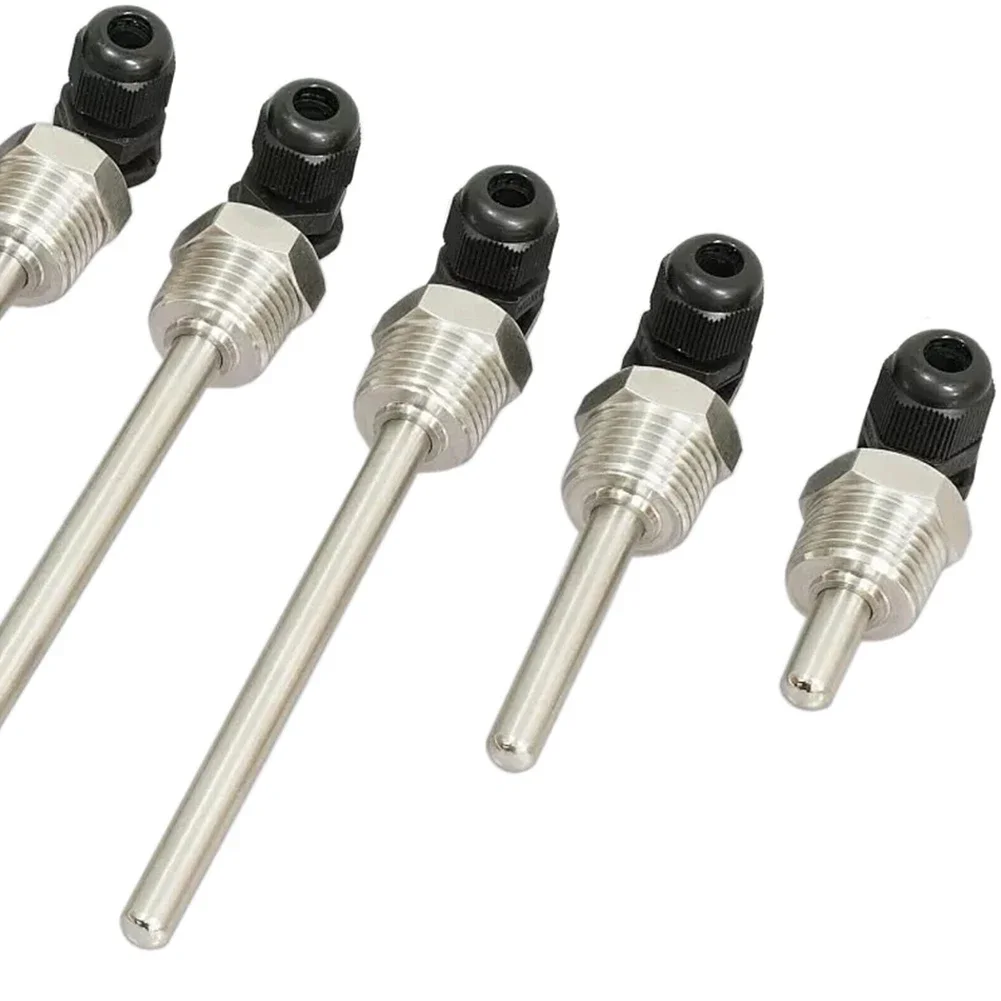 Enhanced Stainless Steel Thermowell with BSP Thread for Temperature Sensor and Heater Systems