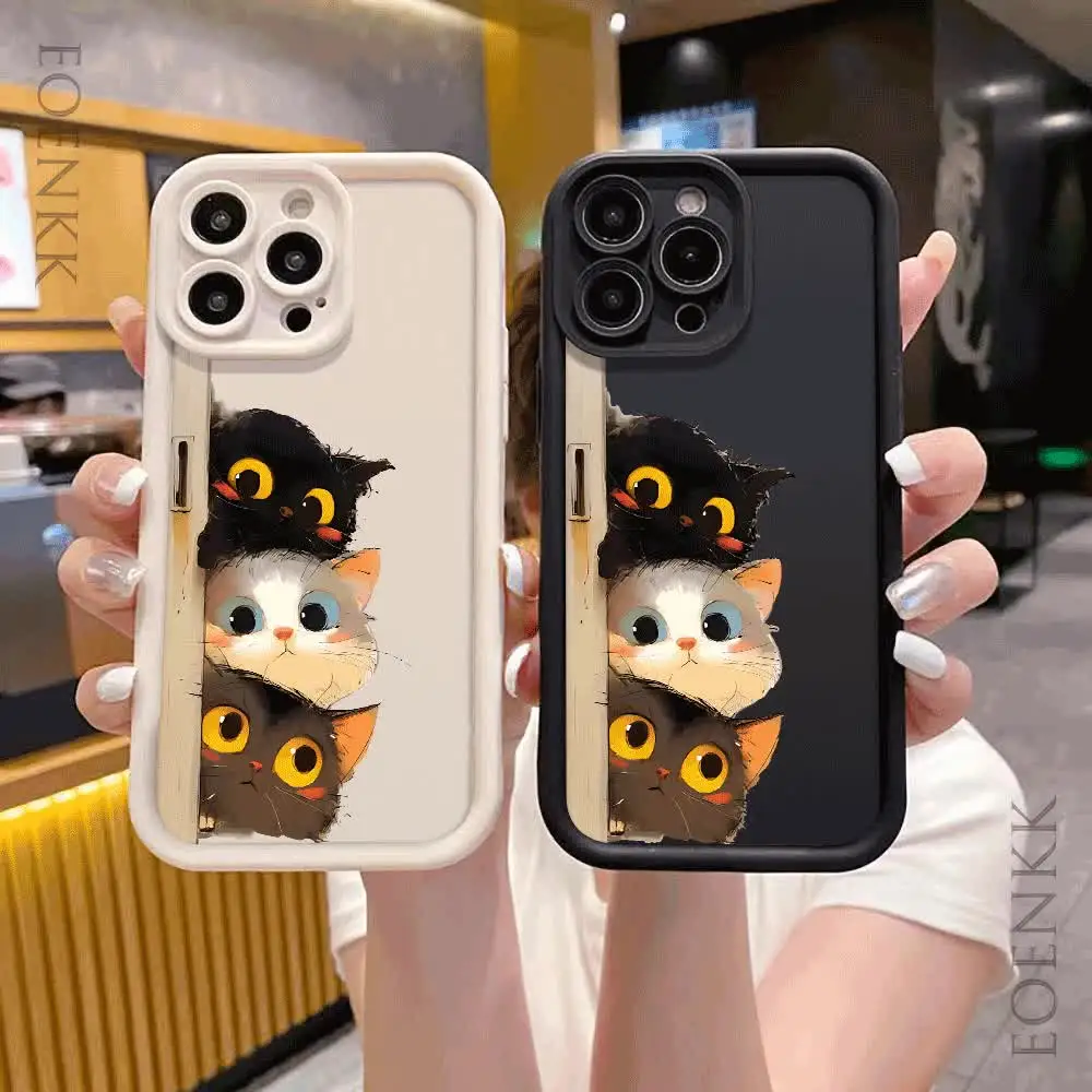Противоударный чехол для телефона iPhone 16 15 14 13 12 11 Pro Max XS XR X Plus Mini силиконовый с