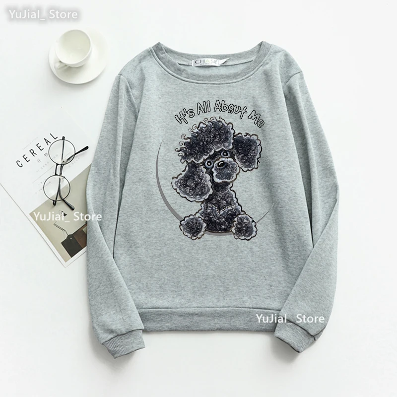 A Hound Has stail My Heart 그래픽 프린트 후드, 여성 베르네즈/그레이하운드 강아지/시추견/강아지 애인 스웨터 점퍼 코트