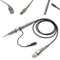 1PCS Oscilloscope Probe DC-100MHz Scope Clip Probe 100MHz P6100 300V Attenuator X1 X10 Wire Cable BNC Connector Diy Newest 2