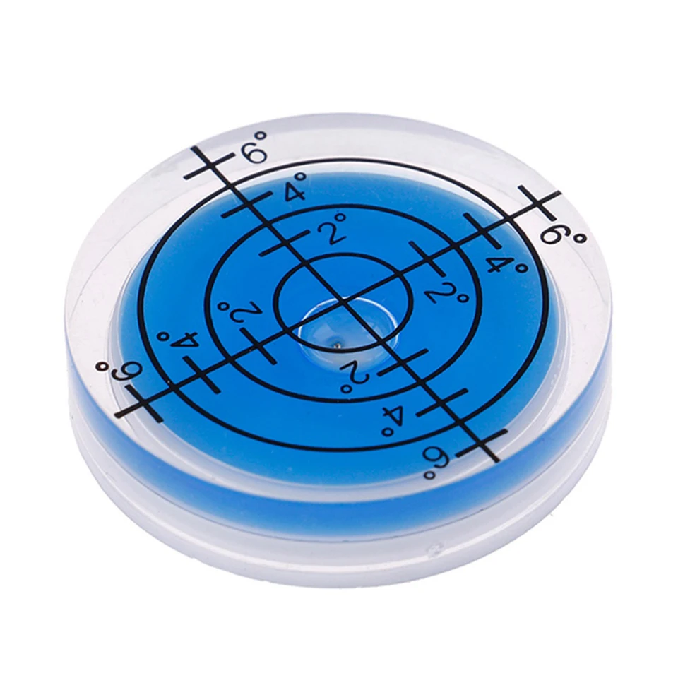Livella A Bolla Circolare 65mm - BullsEye Per Livellamento 360°, Con Marcatori Di Grado - Foto 4