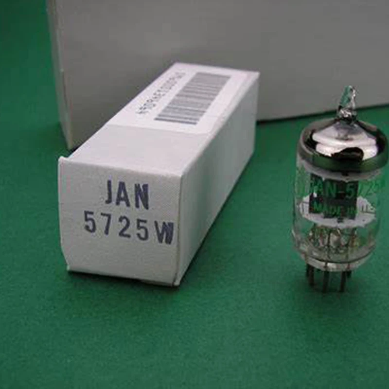 新品未使用JAN 5727真空管 2 個 JAN 5725W 5725 真空電子管バルブ電子管ペアリングオーディオ