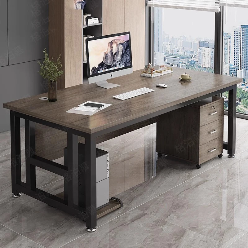 

Desktops Office Desk Standing Corner Writing Executive Desk Study Modern Conference Workbench Scrivania Angolare Home Furniture