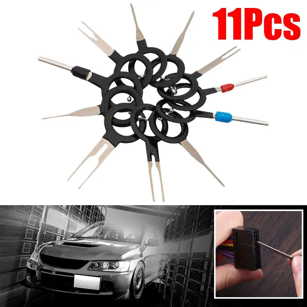 

Car Terminal Wire Harness Unwinder Car Terminal Remove Car Tool Crimp Remover Car Disassembl Pin Tool Connector Removal Ter T9N4