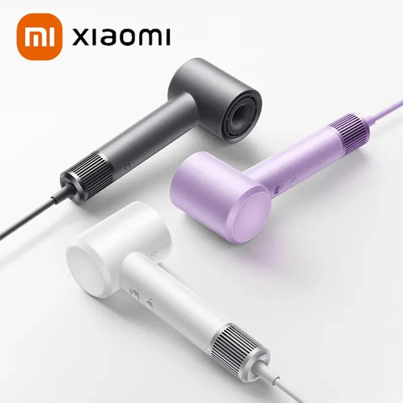 Xiaomi Mijia Asciugacapelli Elettrico H501 Ioni Negativi Ad Alta Velocità 110,000 Rpm Cura Professionale Velocità Del Vento 62 M/S 1600W Asciugatura R