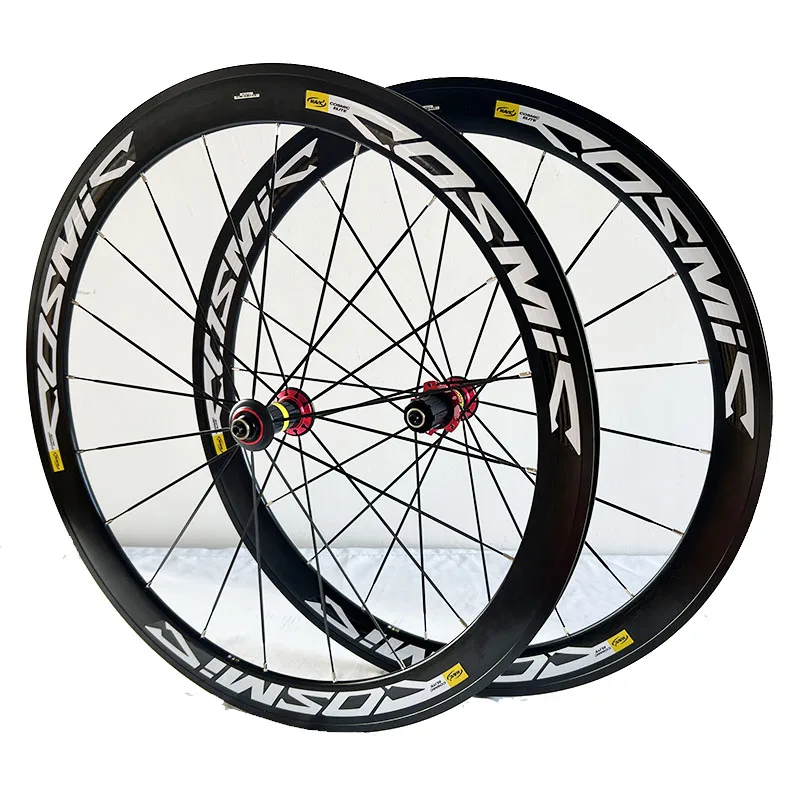 Cosmic Elite 700C 50mm Road Bicycle Wheelset V/C/Lap Brake Bike