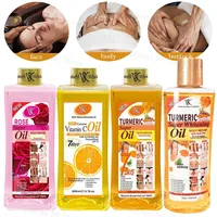 Huile essentielle de curcuma pour le visage et le corps, huile essentielle de Rose naturelle hydratante, soins pour la peau, 200ml 1