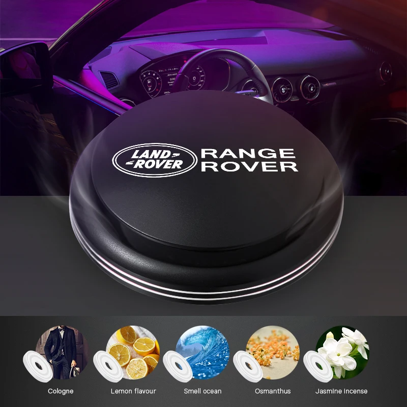 Car Air Freshener Solid Perfume Rotating Aromatherapy Decor For Land