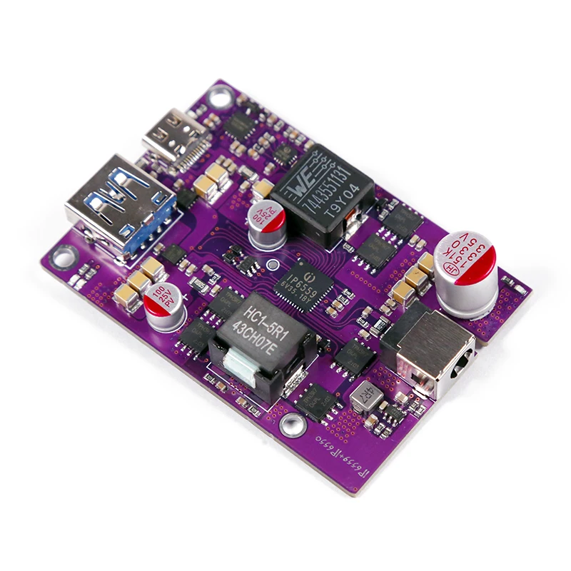 

Модернизированная версия 200w IP6559 + IP6550, двойной модуль с повышением напряжения и быстрой зарядкой, высокомощный pd2.0 3,0