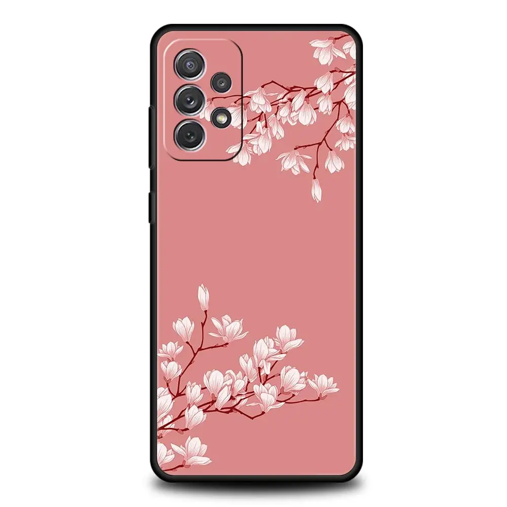 Cherry Blossom Tree Phone Case Cover - Elegant Protective Design
