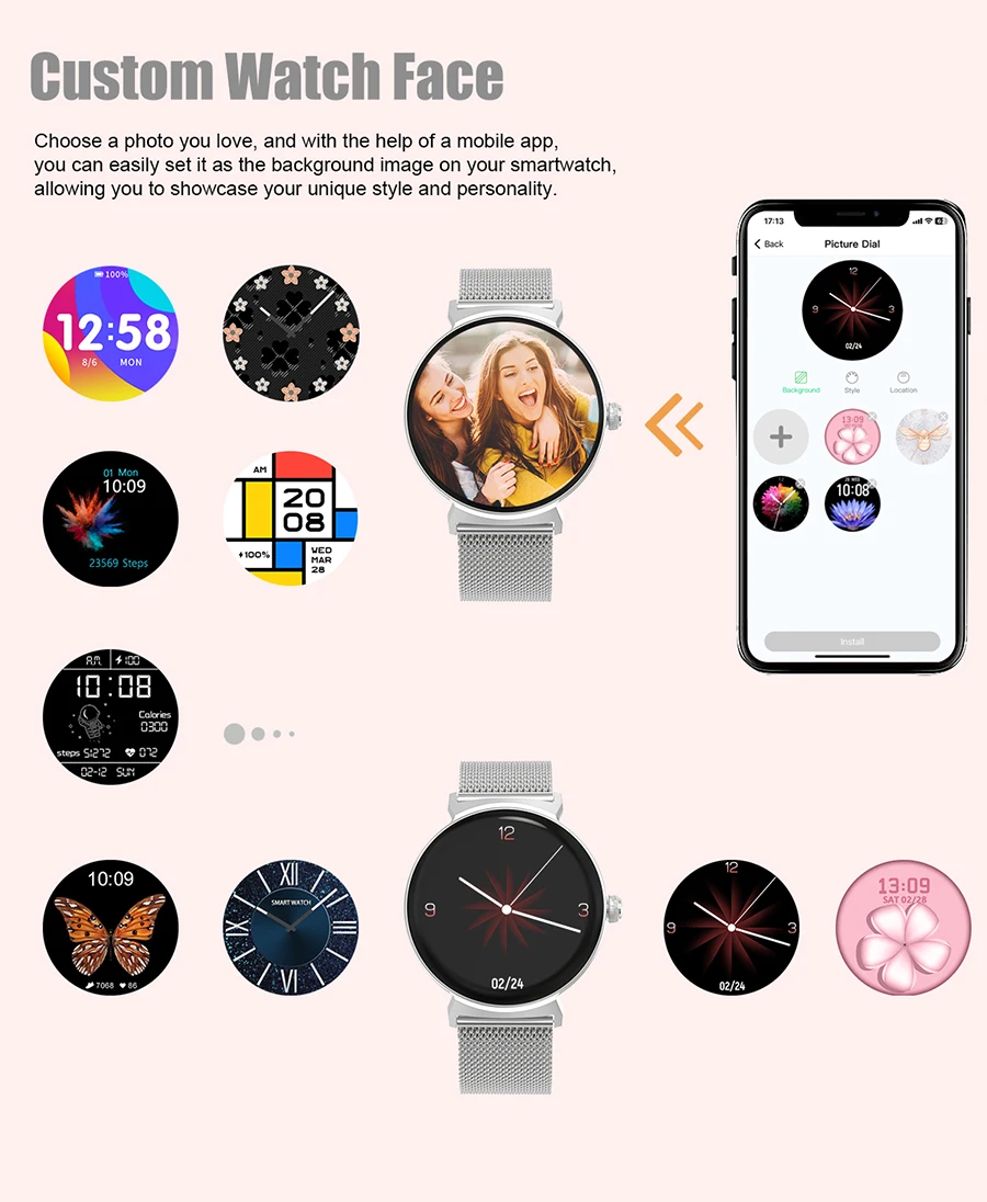 2024 DT4  Ʈ ġ, ħ NFC BT ȭ, 360*360 ȭ, 1.39 ġ   , ɹڼ Ʈġ, ǰ