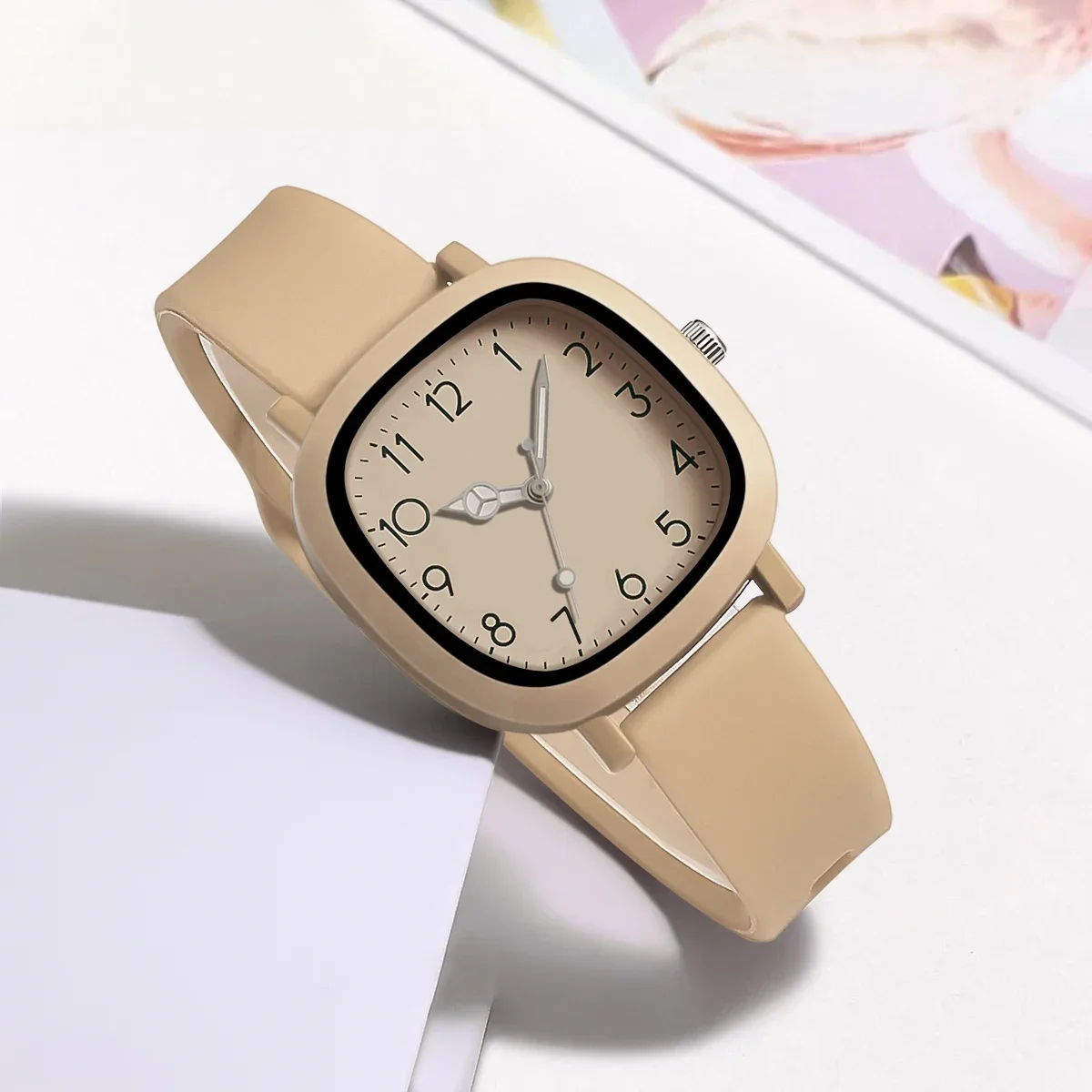 Fashion Women Watch Silicone Quartz Wristwatches For Women Clock Christmas Gift Valentine's Day Ladies Watches Reloj Mujer 5
