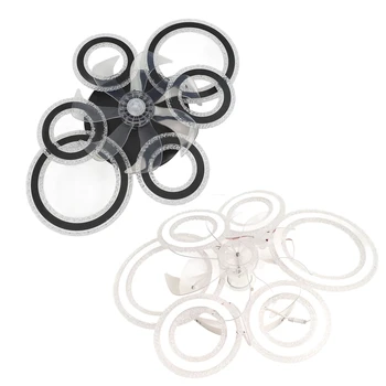 Ceiling Fan Light Modern Nordic Unique Simple Flush Mount Ceiling Fan Light Easy To Install for Living Room 2