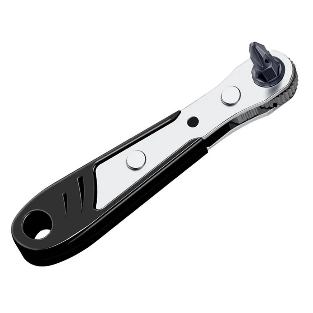 

Screwdriver Ratchet Wrench 90 Degree Offset Screwdriver Handle For Home Appliance Automobile Machine Tool Maintenance Hand Tools