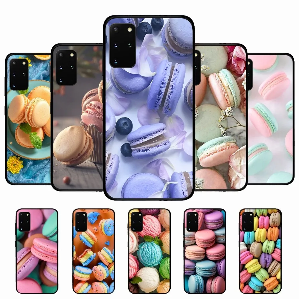 

Macaron Phone Case For Samsung S 9 10 20 21 22 23 30 23plus lite Ultra FE S10lite Fundas
