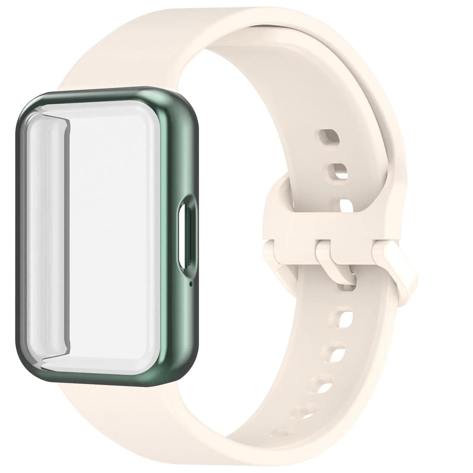 Silicone Strap and Protective Case Kit for Fitness Band Accessories