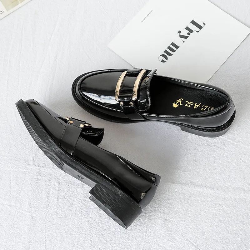 Women Low Heels Fashion Bowtie Platform Female Spring Shoes Fringe Chunky Heel Flat Casual Footwear Oxford Shoes women oxford shoes