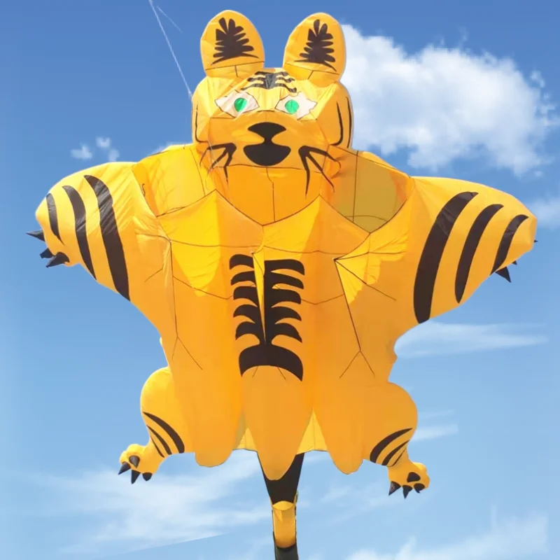 

free shipping 12m large tiger kite flying soft kites for adults professional outdoor toys big kite octopus show kites factory