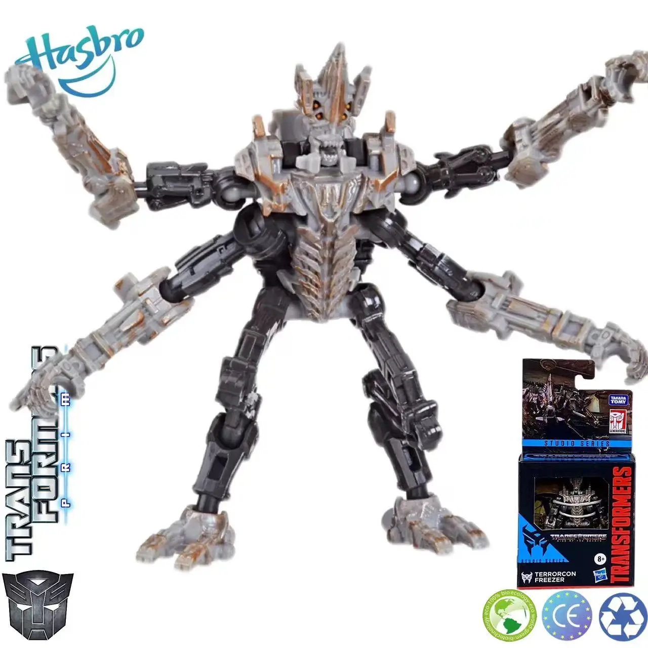 

Hasbro Transformers Studio Series SS Core Terrorcon Freezer TF7 Rise of The Beasts Action Figure Toy Gift Collection In Stock