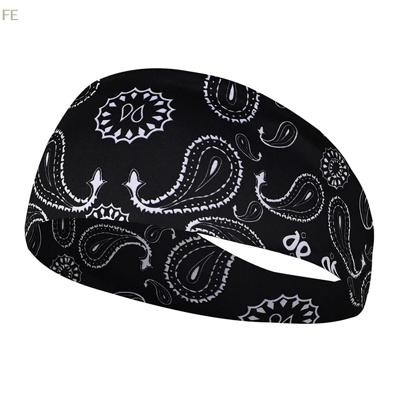 Sports Hair Bands Elastic Yoga Hairbands Absorbing Sweat Headband Women Men Run…
