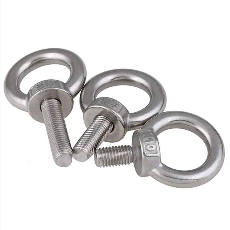 Parafusos, Anel Loop Buraco, Cabo Corda Eyebolt,