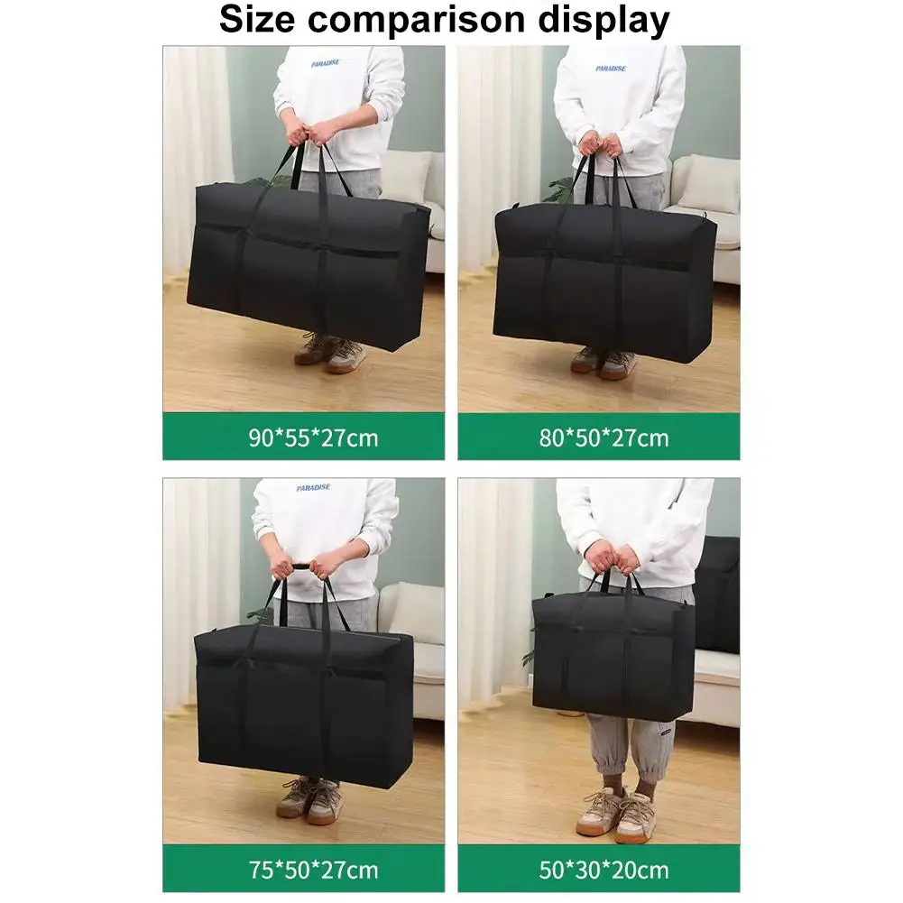 High-Capacity Insulated and Refrigerated Portable Lunch Bag with Zipper Closure